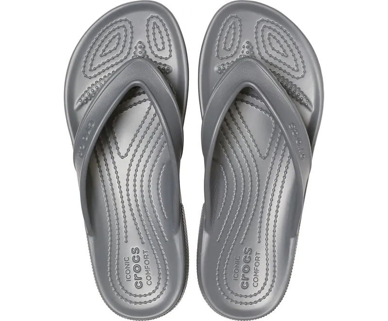Crocs Classic II Flip Unisex in Slate Grey-4